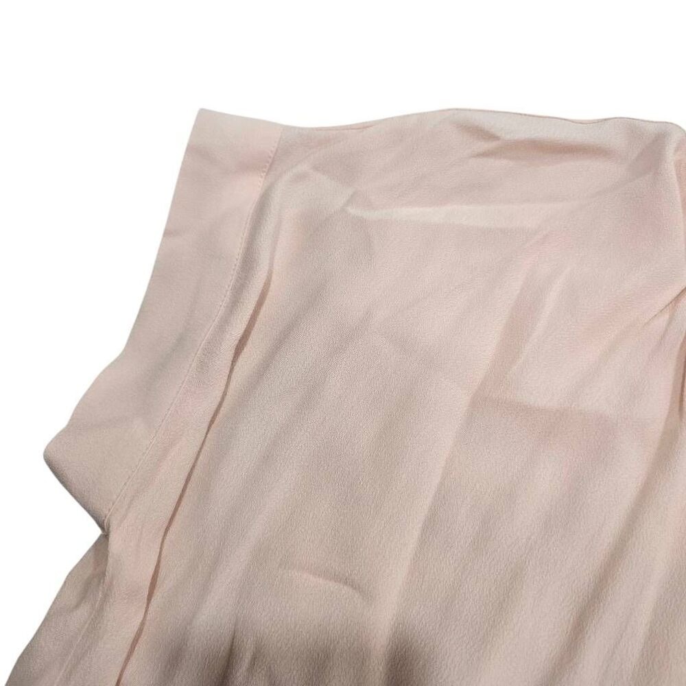 J. Crew Point Sur Drapey Popover Top‎ Women's Small Blush Pink V-Neck Blouse NWT - Picture 5 of 9